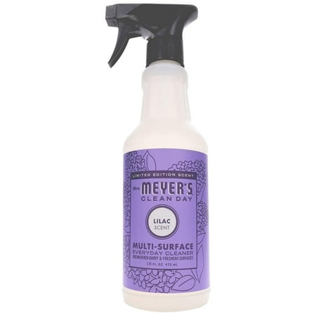 All Purpose Cleaner Spray Multi Surface Cleaner Spray Bottle as: Floor Cleaner, Counter Cleaner & More Lilac Scented Cleaner in 16 Fl OZ Per Bottle, 1 Bottle