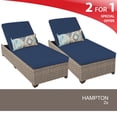 thumbnail image 2 of Hampton Chaise Set of 2 Outdoor Wicker Patio Furniture, 2 of 7