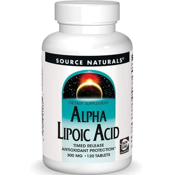 Source Naturals Alpha Lipoic Acid 300 mg 120 Tabs