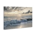 thumbnail image 2 of Stupell Industries Coastal Sunset Foam Along Shoreline Canvas Art, 30 x 20, by Mike Calascibetta, 2 of 8