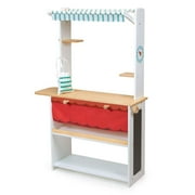 Mentari Toys - Shop Keeper Stand - Toy Set for Kids - Beautiful Market Stall with Shelves Pretend Play Toy Set for Kids - Age 3+