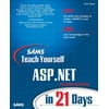 Sams Teach Yourself Asp.Net in 21 Days, Used [Paperback]