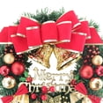 thumbnail image 3 of Kearding Guirnalda de bolas con lazo de 30cm para Navidad, 2020, guirnalda de flores artificiales, adorno para fiesta en casa, decoraciones para Kits de decoración para fiestas No.02 Kearding HA1055-02, 3 of 5