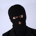 thumbnail image 4 of Tnobhg Three Hole Hat Winter Men Ribbed Beanie Face Covering Balaclava Sports Scarf Skiing Hat Outdoor Cycling Knitted Pullover Hat, 4 of 8