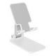 thumbnail image 1 of Soporte para teléfono móvil, soporte de escritorio multifuncional retráctil plegable para perseguir la tableta de juego de drama, color blanco, 1 of 14