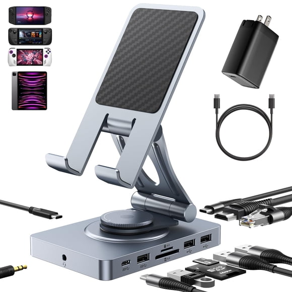 Estación de acoplamiento NEWQ Versatile USB-C 11 en 1 para iPad de 65 W
