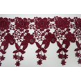 thumbnail image 1 of 3" 4" 4,75" 4,5" 5" 5,75" 7,5" Robe de Mariée Brodée Dentelle Noire par Yard (UB302 4,5"), 1 of 2