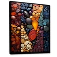 thumbnail image 2 of Designart "Spiritual Stones Of euphony II" Spiritual Stone Floater Framed Canvas Print, 2 of 7