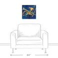 thumbnail image 3 of Creative Products Trumpet Trombone and Tambourine Painting 16 x 16 Canvas Wall Art, 3 of 5