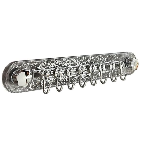 Bearachild Gancho de baño resistente y duradero con toboganes ajustables, no solo para almacenamiento, ganchos con ventosa ABS. Almacenamiento y organización del hogar