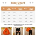 thumbnail image 2 of 2Pcs Toddler Boys Girls Hoodie Tops Pants Set Little Baby Glow Pumpkin Skeleton Sweatsuit Fall Winter Outfits 2-6 Years, 2 of 9
