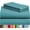 Teal, variant on Luxclub King Cooling Sheets Set, Soft Microfiber Bed Sheet with Deep Pockets and Wrinkle Resistant Fabric, Teal, 4 Piece