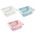 thumbnail image 3 of Estante de almacenamiento ajustable para refrigerador, estante para nevera, organizador de cocina (blanco) Likrtyny 3es5dw8dh5wp0qg4, 3 of 8