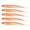 Orange, variant on BE-TOOL 5PCS Soft Fishing Lures Mackerel Fishing Baits with Spiked Tail, Biomimetic Fishing Lures for Saltwater and Freshwater (Orange)
