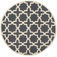 thumbnail image 2 of Safavieh Tapis de Transition Cambridge Gris Foncé - Rond 4', 2 of 2