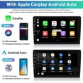 thumbnail image 4 of Zcargel Andriod 12 Car Stereo 2G+32G for Nissan Altima 2013-2018 with Wireless CarPlay Android Auto 9 Inch IPS Touchscreen Car Radio with Bluetooth Backup Camera GPS Navigation AM FM RDS, 4 of 10