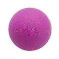 thumbnail image 3 of 2 de movilidad miofascial shamjiam Pelota de masaje Lacrosse Negro morado, 3 of 9