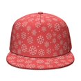 thumbnail image 2 of Custom Christmas Printed Flat Baseball Cap – Adjustable Snapback Hat with Flat Bill, Breathable and Durable, Personalized Design for Sports, Travel & Daily Wear, 2 of 6