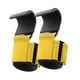 thumbnail image 3 of 2 ganchos para levantamiento de pesas, prácticos agarres de mano, correas de levantamiento para gimnasio. Amarillo, 3 of 9