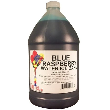 - I.Rice & Company Blue Raspberry Water Ice Base, 1 gal. Can | 1 Each