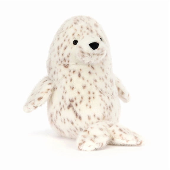 Jellycat Galumphous Seal Stuffed Animal, 12.2 Inch Soft Plush Toy, Cute Spotted Seal Plushie Gift for Kids, Baby, Toddler & Collectors