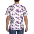 thumbnail image 2 of Rocae Orchids Flowers for Men's Moisture-Wicking Crew Tee - T-Shirt for Sports, Outdoor Activities, and Casual WearX-Large, 2 of 9