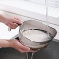 Kitchen Rack Fruit Cleaning Basin Rice Washing Basin Escurridor De