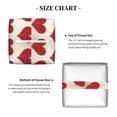 thumbnail image 4 of Honeii 's Love for Leather Square Tissue Box Cover Holder: A Stylish Organizer for Tabletops, Bathrooms, Cars & Offices, 4 of 5
