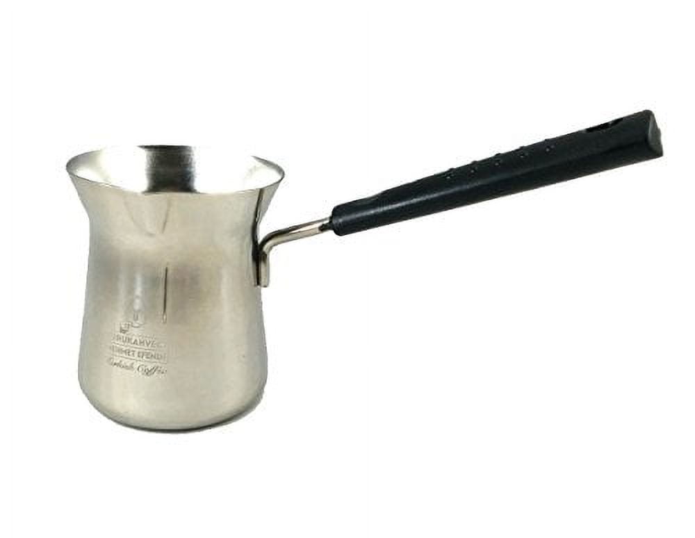 Kurukahveci Mehmet Efendi Ground and Roasted Turkish Coffee with Coffee Pot, Gift Set