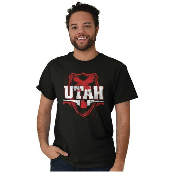 Utah UT Pride Gameday Spirit Cool Men's Graphic T Shirt Tees Brisco Brands S