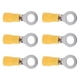 thumbnail image 2 of Terminales de cable, 500 piezas Terminales aislados Terminales aislados amarillos Terminales de anillo aislados Funcionalidad de alta precisión, 2 of 12