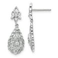 thumbnail image 4 of 14K White Gold Diamond Earrings (0.06Ct), 4 of 4