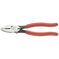 Klein Tools NE-Type Side Cutter Pliers, 9 1/4 in Length, 23/32 in Cut, Plastic-Dipped Handle