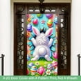 thumbnail image 4 of Easter Door Cover Banner, 180x90cm Bunny & Egg Design Door Curtain, Spring Holiday Porch & Home Decor, 4 of 9