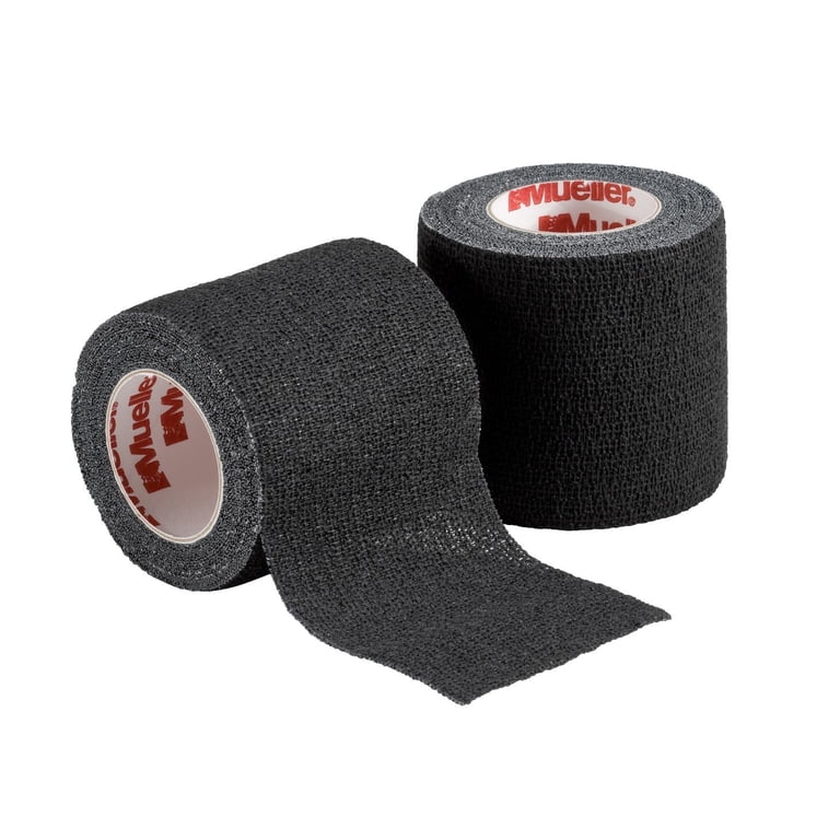 Mueller Sports Wrap, 2" Black, 4-Pack (6 Yards Each) photo 2