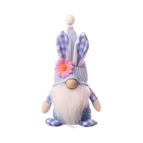 Binwennn Ornement Flocon de Neige Bel Ornement de Noël Ornement Pizza Décorations de Pâques Nouvelle Poupée Couple Poupée Tablier Homme Poupée Décorer la Table Robe