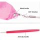 thumbnail image 3 of Decoration Gymnastic Rhythmic Dancing Ribbon Streamer Stick (1 Piece) (roaring Purple), 3 of 5
