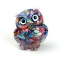thumbnail image 1 of AMERTEER Reiki And Chakra Balancing Hand Making Natural Crystal Resin Owl For Gifts, 1 of 5