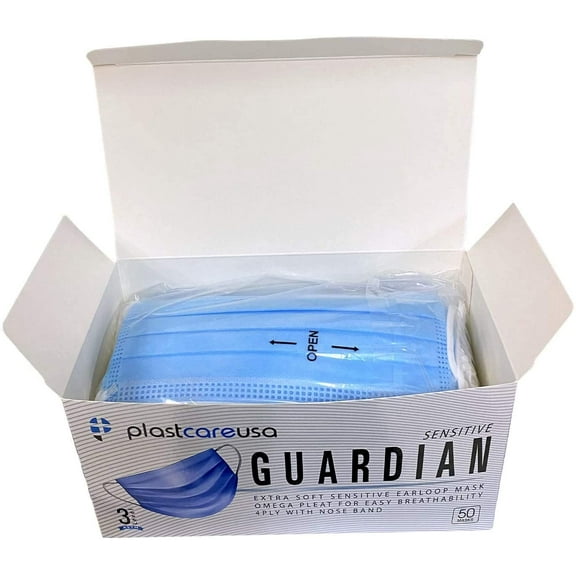 100 4-Ply ASTM Level 3 Masks (2 Boxes of 50)