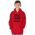thumbnail image 5 of Jesus Is My Savior Not My Religion Youth Hoodie Boy Girl Teen Brisco Brands S, 5 of 6