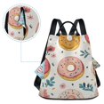 thumbnail image 5 of FORMRS Women's Travel Backpack Purse Anti-Theft Hidden Pockets Casual Shoulder Bag, Pink Donut, 5 of 7