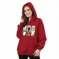thumbnail image 5 of Taqqpue Hoodies for Women Casual Printed Drawstring Hooded Sweatshirt Loose Fit Y2K Oversized Hoodie Pullover with Pockets for Halloween, 5 of 5