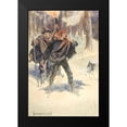 thumbnail image 2 of Brock, Charles Edmund 13x18 Black Modern Framed Museum Art Print Titled - Illustration 1 for Little Peter A Christmas Morality for Children of Any Age, 2 of 5