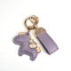 thumbnail image 2 of Pulsera llavero de cuero con colgante de pony de dibujos animados para pareja, bolso, llavero de coche, 2 of 5