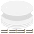 thumbnail image 1 of Electrical Outlet Cover Plates Ceiling Hole Covers Round Conceal Electrical Boxes Home 4Pcs, 1 of 2