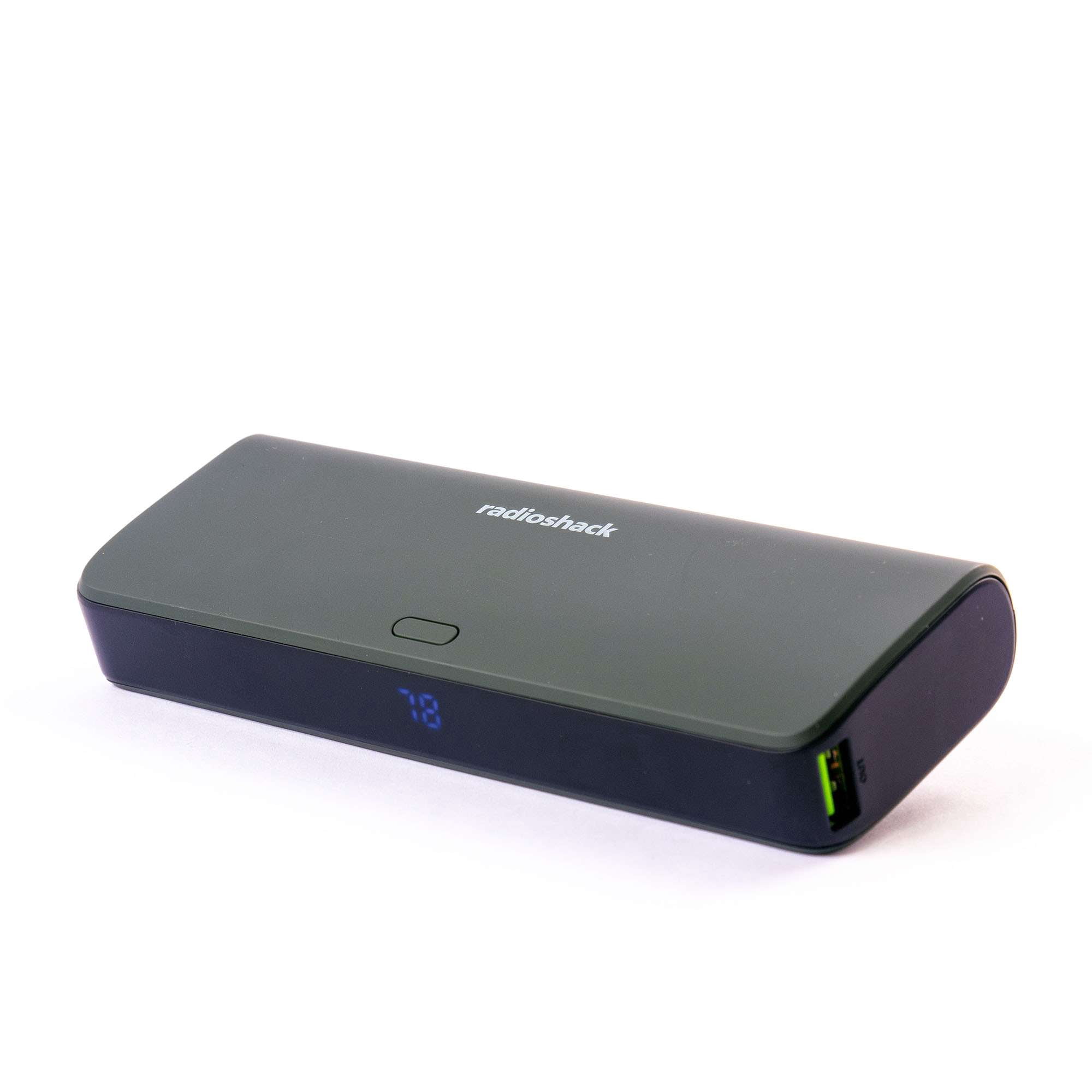 Radioshack Standard Power Bank 2309278 (20,000MAH, Type-C, 3A, USB QC3, Black)