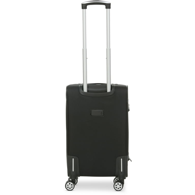 Lee 21 in Unisex Carry-On Luggage, Black - Walmart.com