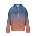 thumbnail image 4 of Txeol Men's Graphic Hoodie Sweatshirt Gradient Color Long Sleeve Hooded Pullover Casual Athletic Drawstring Hoodies,Dark Blue,XXXXL, 4 of 6