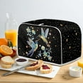 thumbnail image 4 of Toaster Cover 2 Slice Bread Toaster Oven Dustproof Cover, Waterproof Kitchen Small Appliance Cover Home Kitchen Accessories Decor, 4 of 5