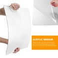 thumbnail image 2 of COOPHYA 1Set Acrylic Mirror Wall Decor Mirrors 15.72x15.72in Silver Square For Home, 2 of 8